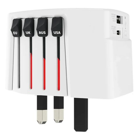 Putni multiadapter WORLD USB CHARGER AC 45PD