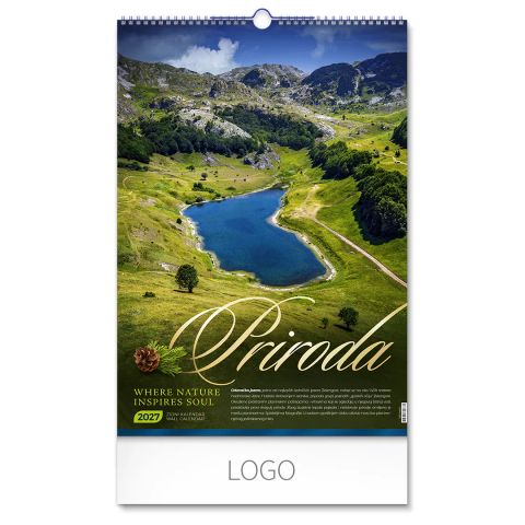 Zidni kalendar PRIRODA 01