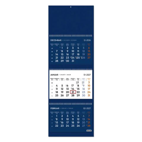 Zidni kalendar POSLOVNI 73