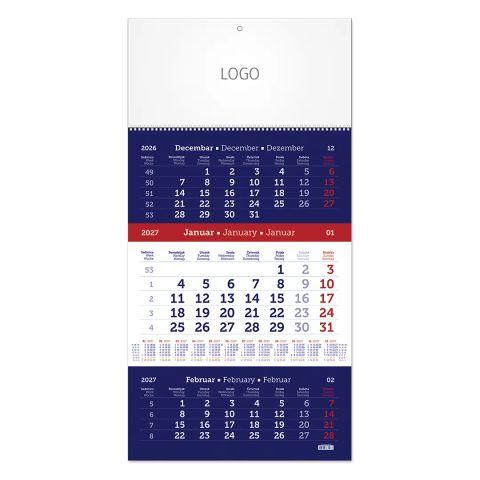 Zidni kalendar POSLOVNI 78